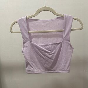 Lavender Sleeveless Women's Top